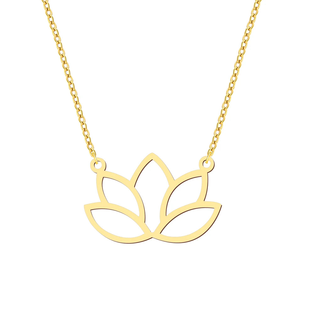 Collier Lotus yoga