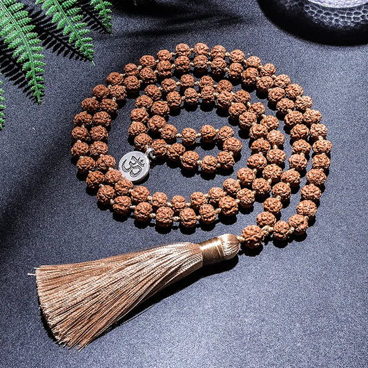 Collier Mala meditation