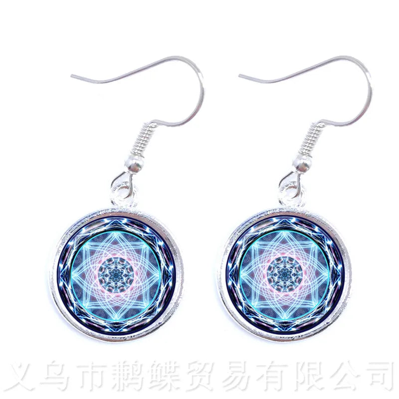 Boucles d'oreilles - Mandala indien