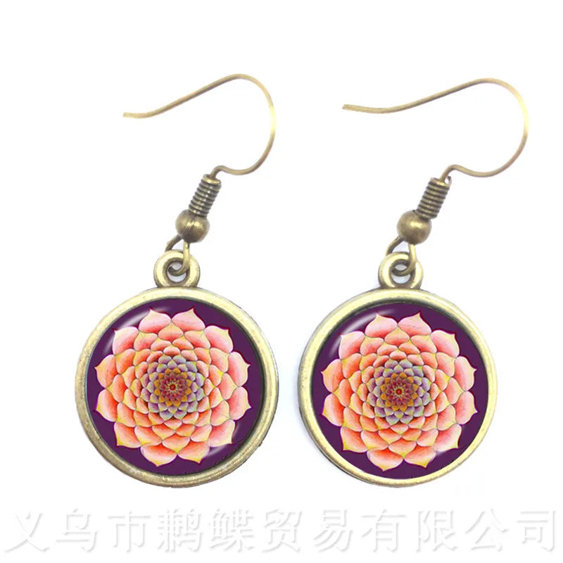 Boucles d'oreilles - Mandala