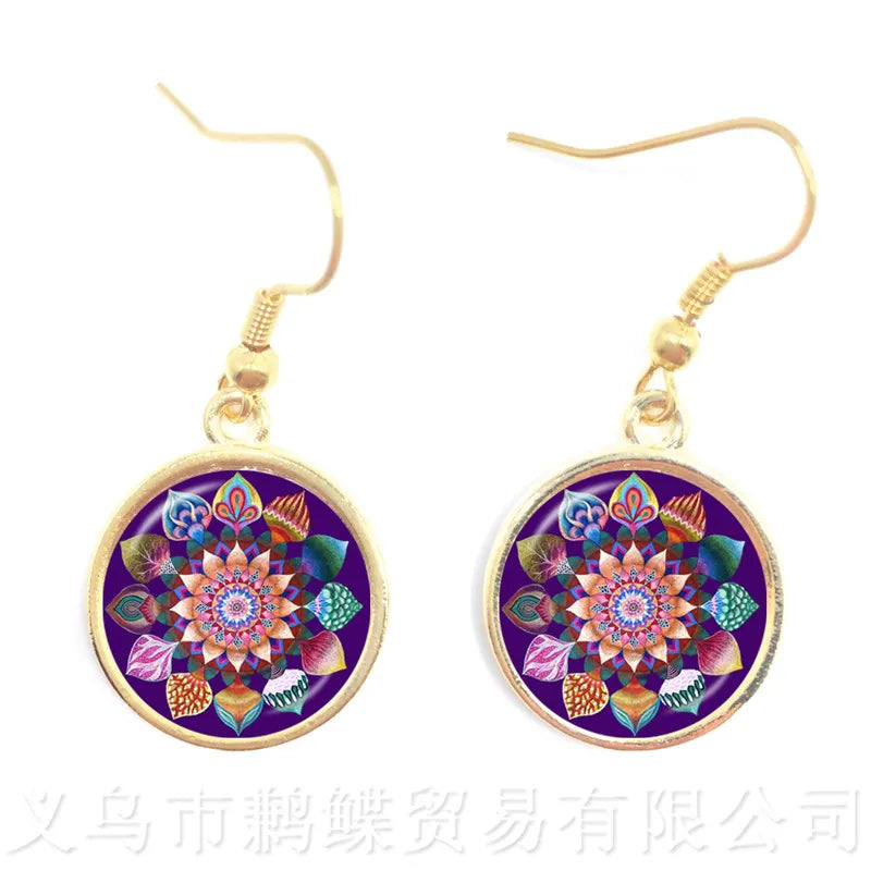 Boucles d'oreilles - Mandala