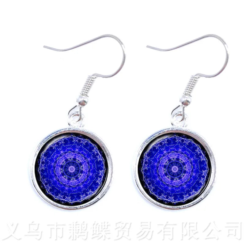 Boucles d'oreilles - Mandala indien