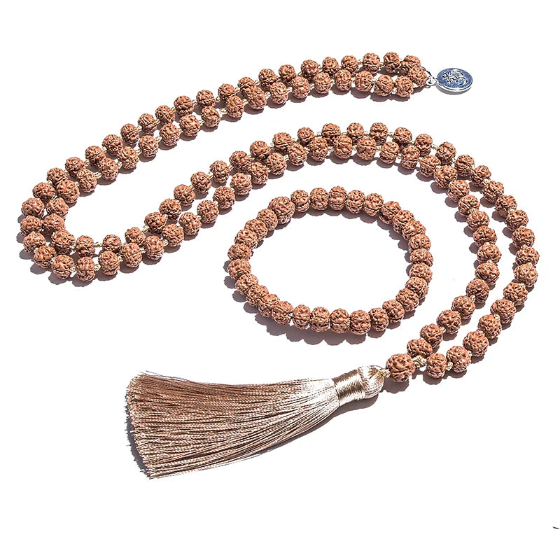 Collier Mala meditation