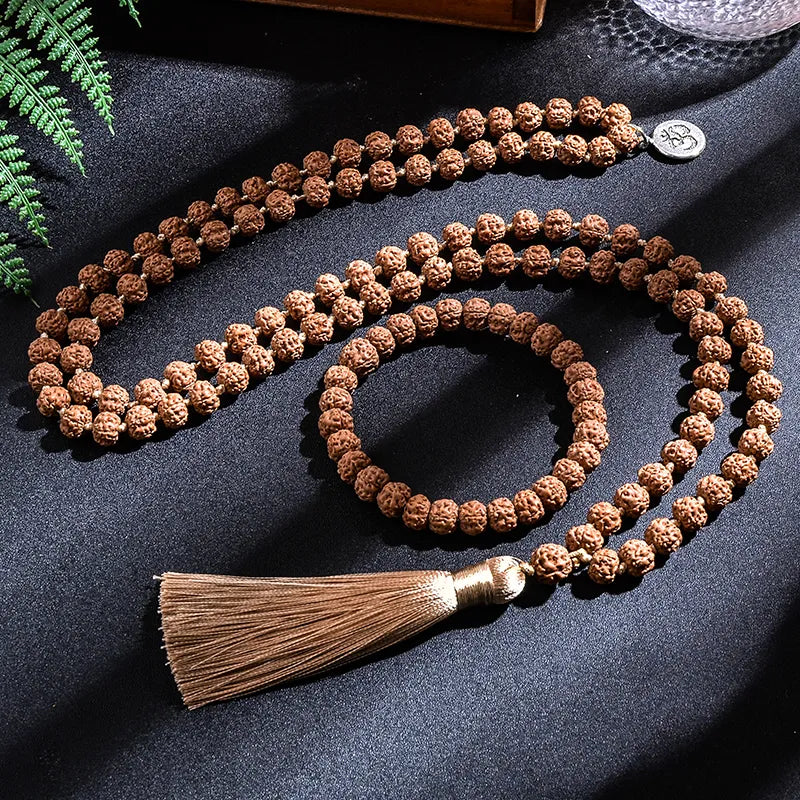 Collier Mala meditation