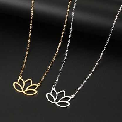 Collier Lotus yoga