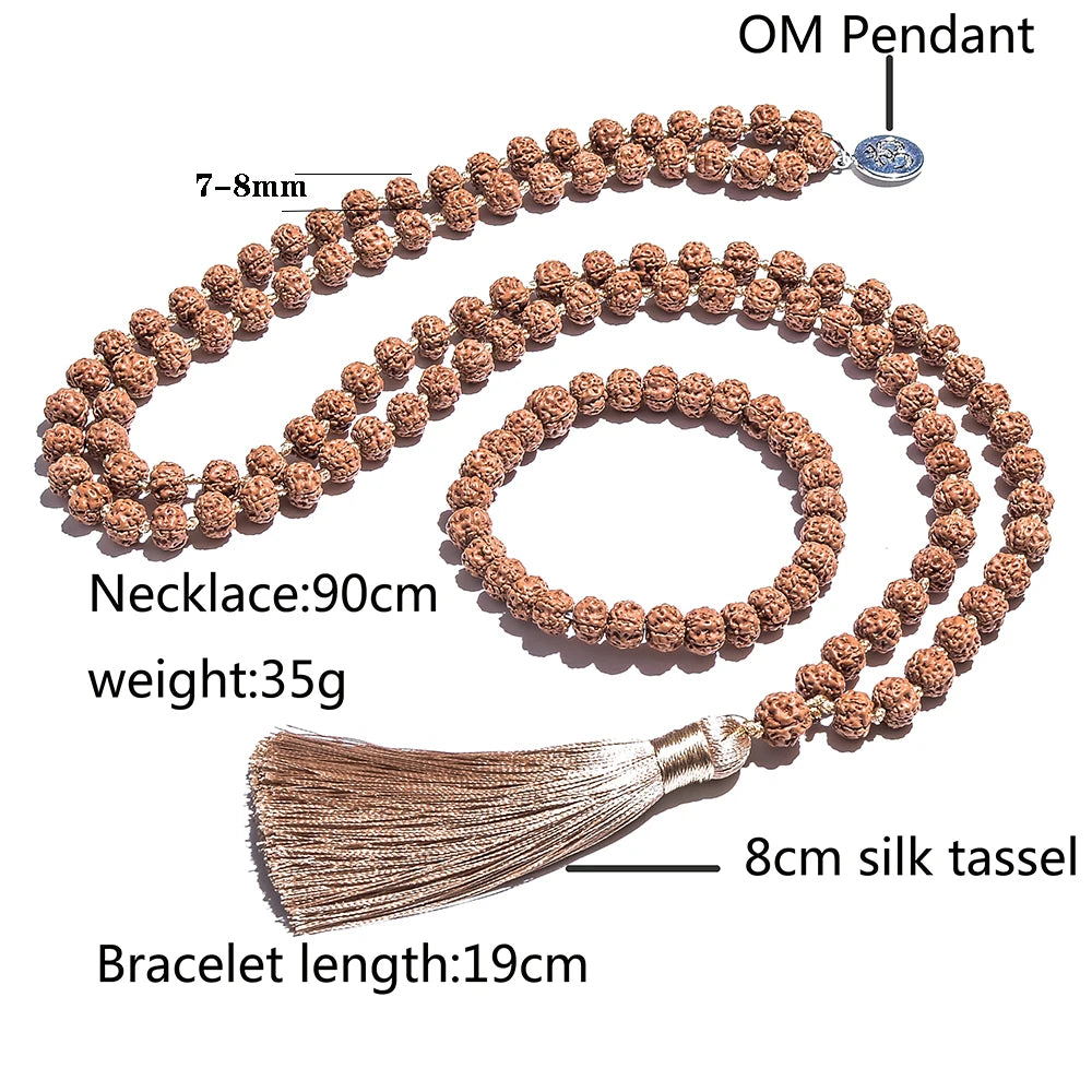 Collier Mala meditation